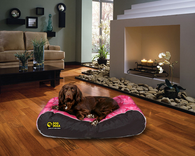 Durable pet bed by dog doza uk